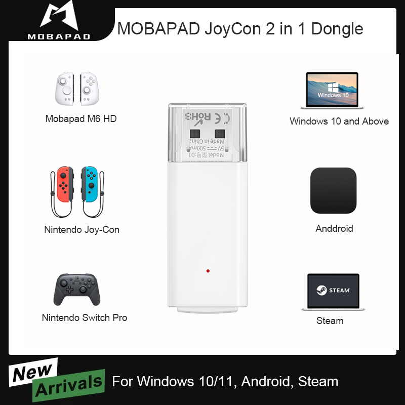 Controller Adapter Usb - Adaptador de controlador inalámbrico MOBAPAD D1,