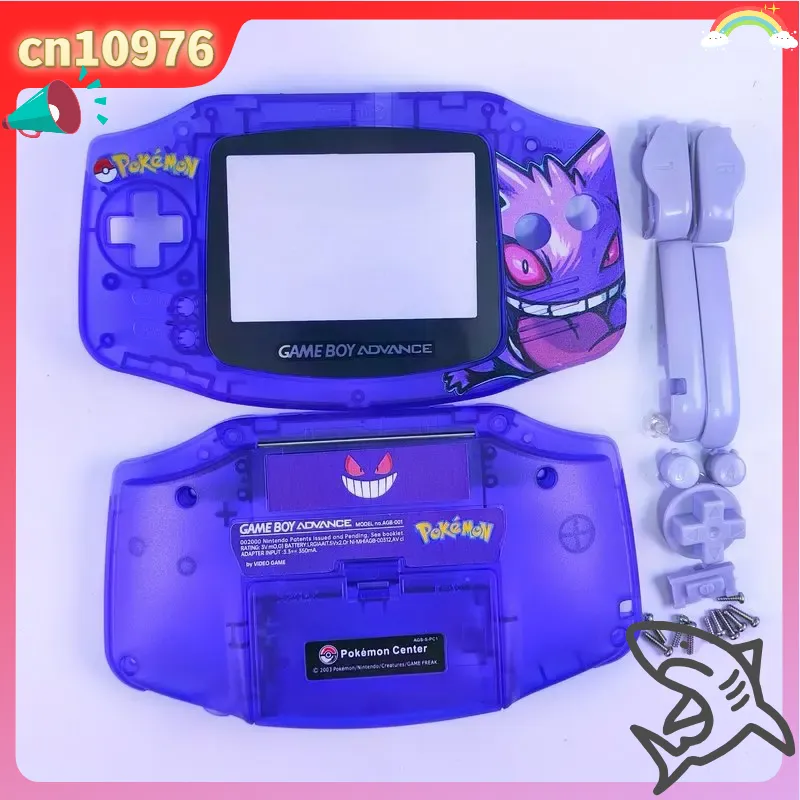 Retro Gaming Pokemon - Carcasa de repuesto para Nintendo Game