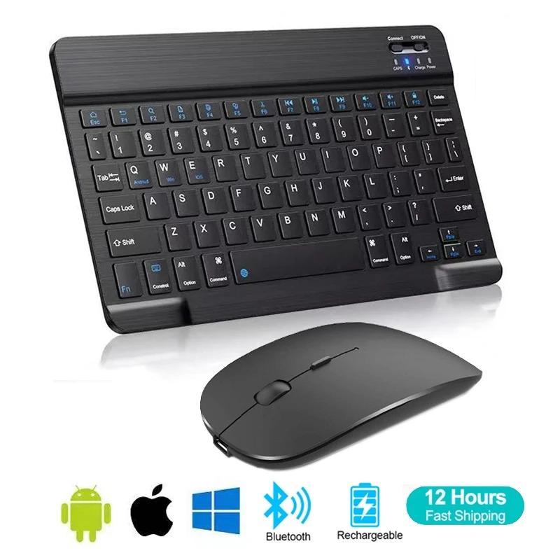 Retro Gaming Ipad - Teclado inalámbrico Bluetooth español francés Azerty
