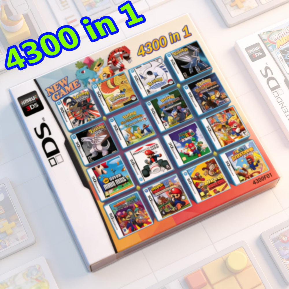Retro Gaming Pokemon - Cartucho Multijuego con Temática de Pokémon