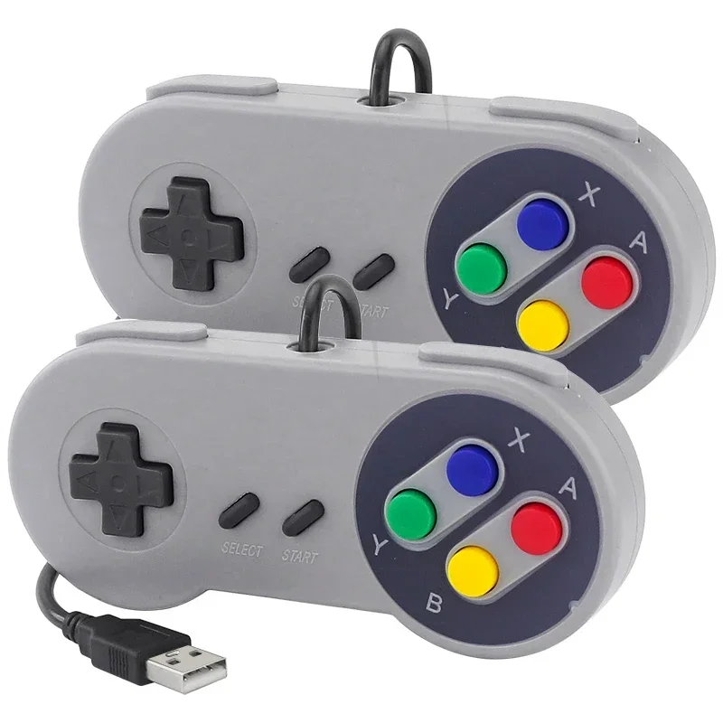 Retro Gaming Windows - Mando de Juego USB con Cable,