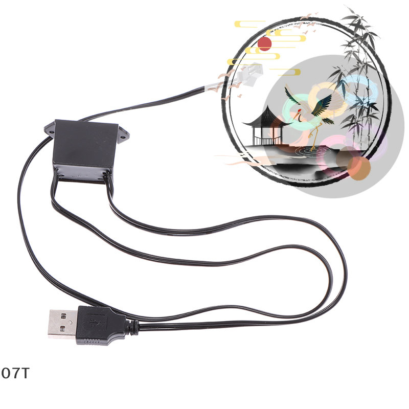 Controller Adapter Usb - Controlador de Cable Electroluminiscente de 1-5M
