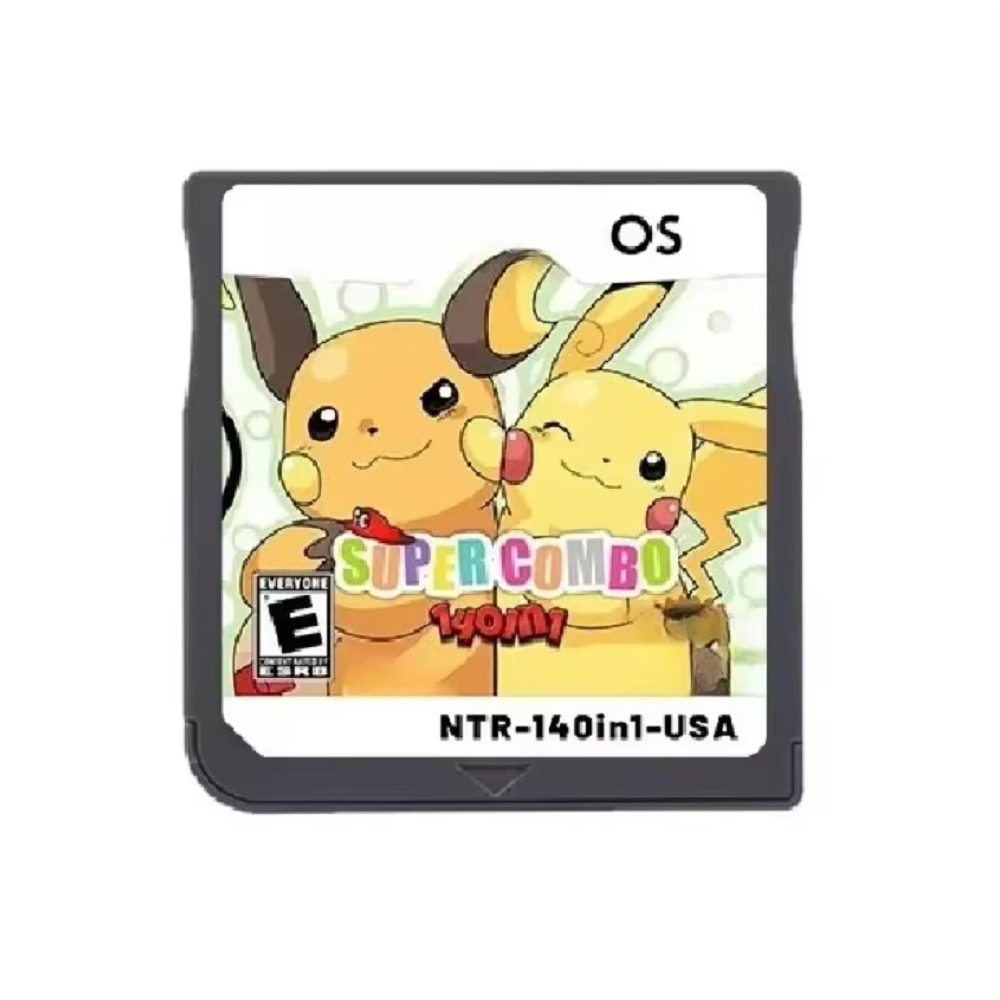 Retro Gaming Pokemon - Cartucho de Videojuego Pokémon 140 en