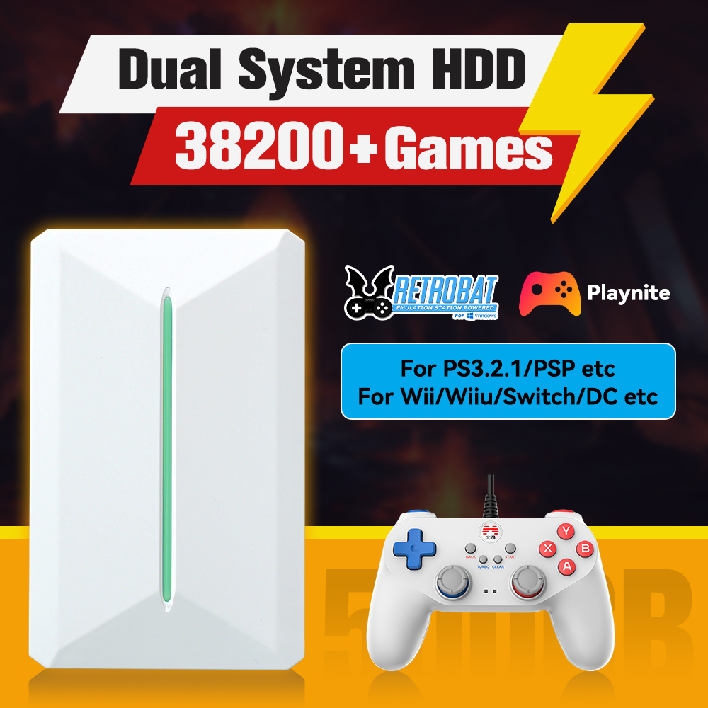 Retro Gaming Ps3 - Retrobat & Playnite System HDD consola