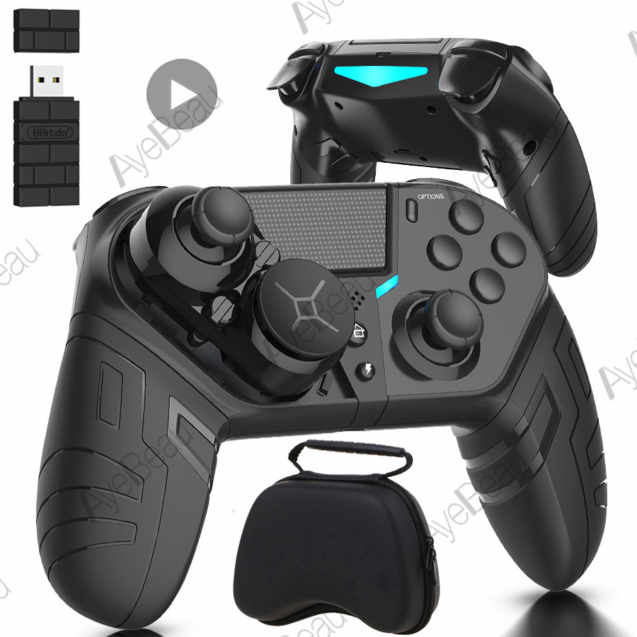 Retro Gaming In Vr - Controlador USB inalámbrico con cable Bluetooth