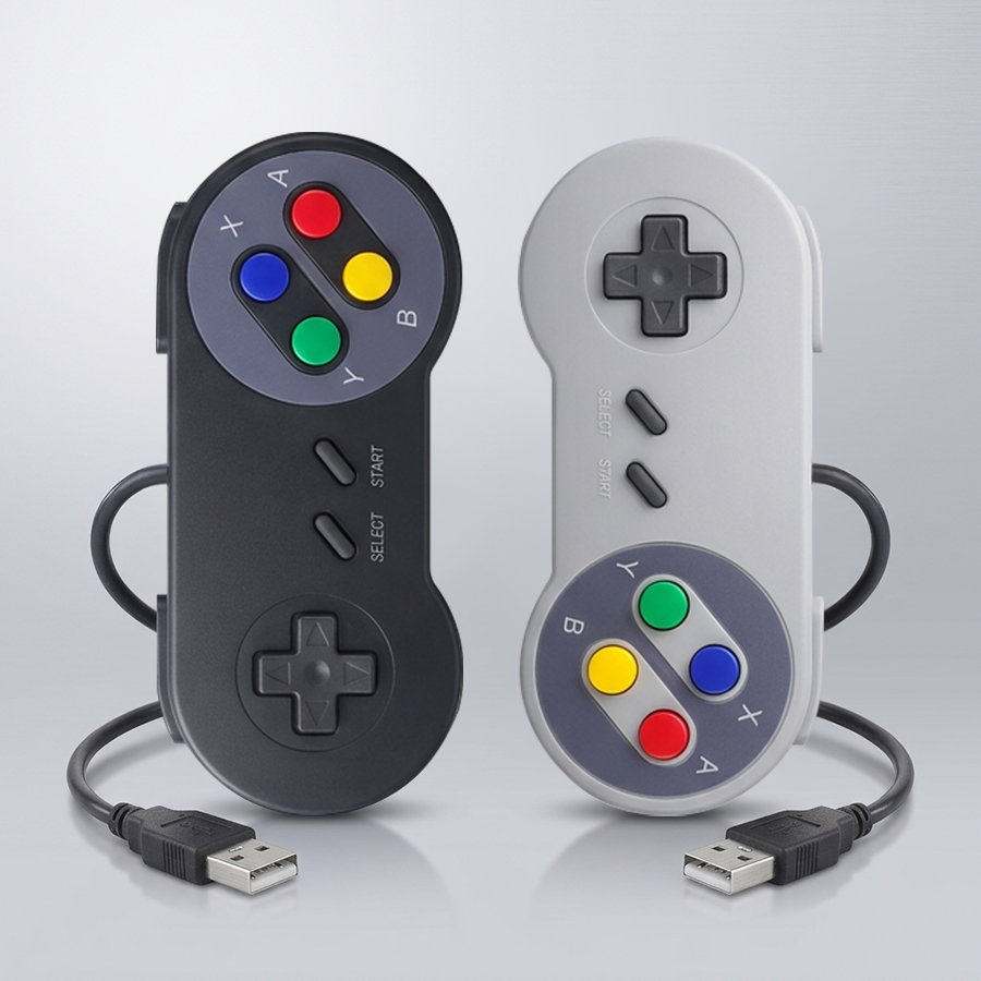 Retro Gaming Windows - Mando de Juego USB, Joystick Retro