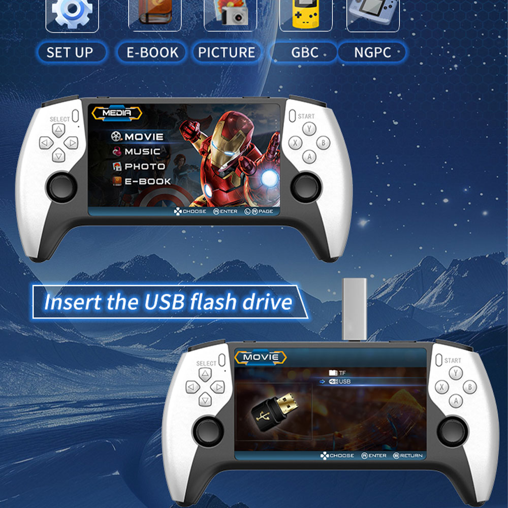 Nueva Consola de Juegos Portát - Retro Gaming Emulator reseña y precio