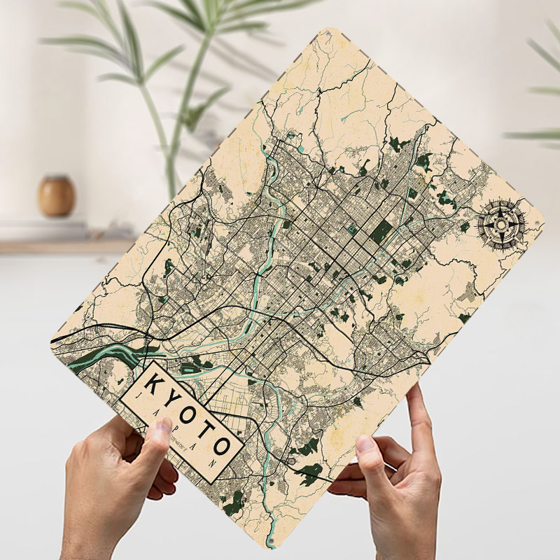 Mapa de la ciudad de Kioto, Ja - Retro Gaming Japan reseña y precio