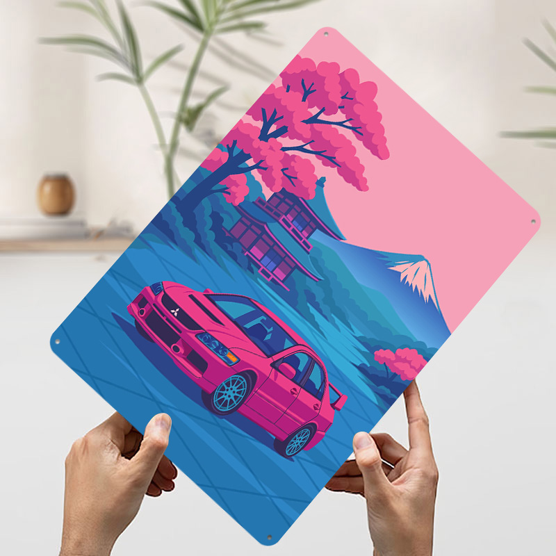 Póster Metálico Personalizado  - Retro Gaming Japan reseña y precio