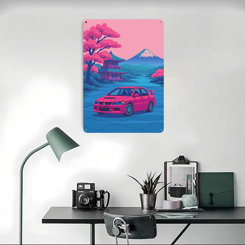 Póster Metálico Personalizado  - Retro Gaming Japan reseña y precio