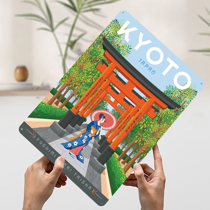 Póster de Viaje de Kioto, Japó - Retro Gaming Japan reseña y precio