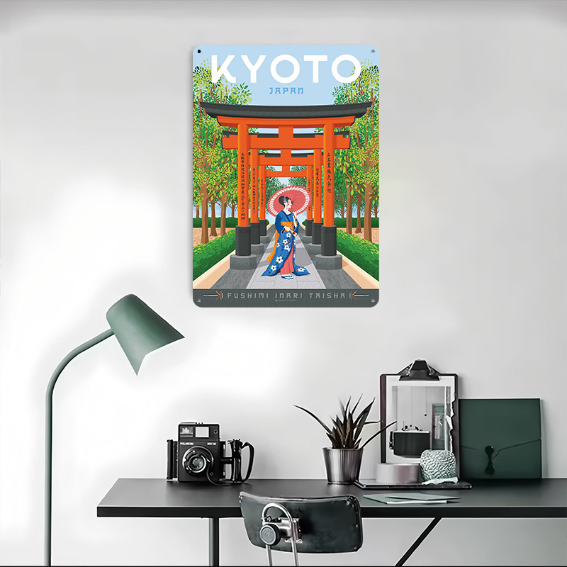 Póster de Viaje de Kioto, Japó - Retro Gaming Japan reseña y precio