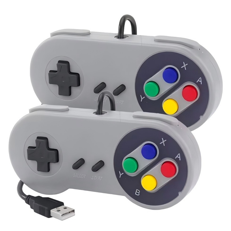 2 Controles USB Retro para Jue - Retro Gaming Windows reseña y precio