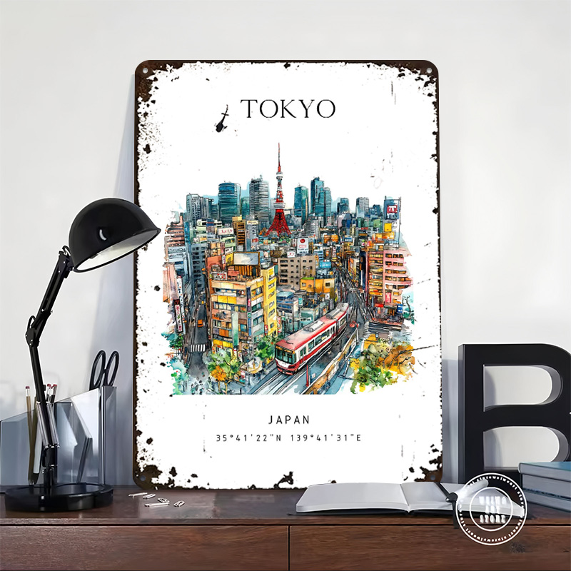 Póster impreso de viaje de Tok - Retro Gaming Japan reseña y precio