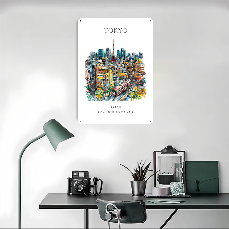 Póster impreso de viaje de Tok - Retro Gaming Japan reseña y precio