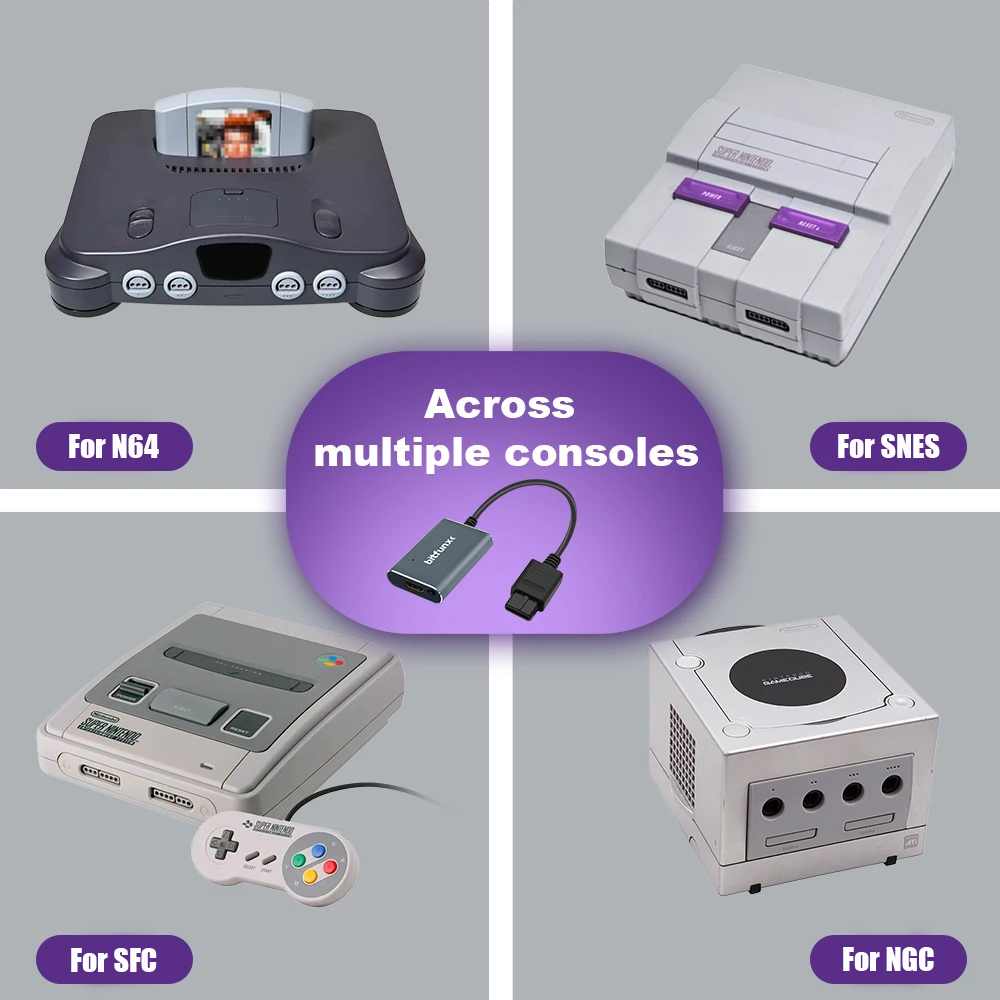 Adaptador Bitfunx 720P Svideo/ - Retro Gaming Emulator reseña y precio