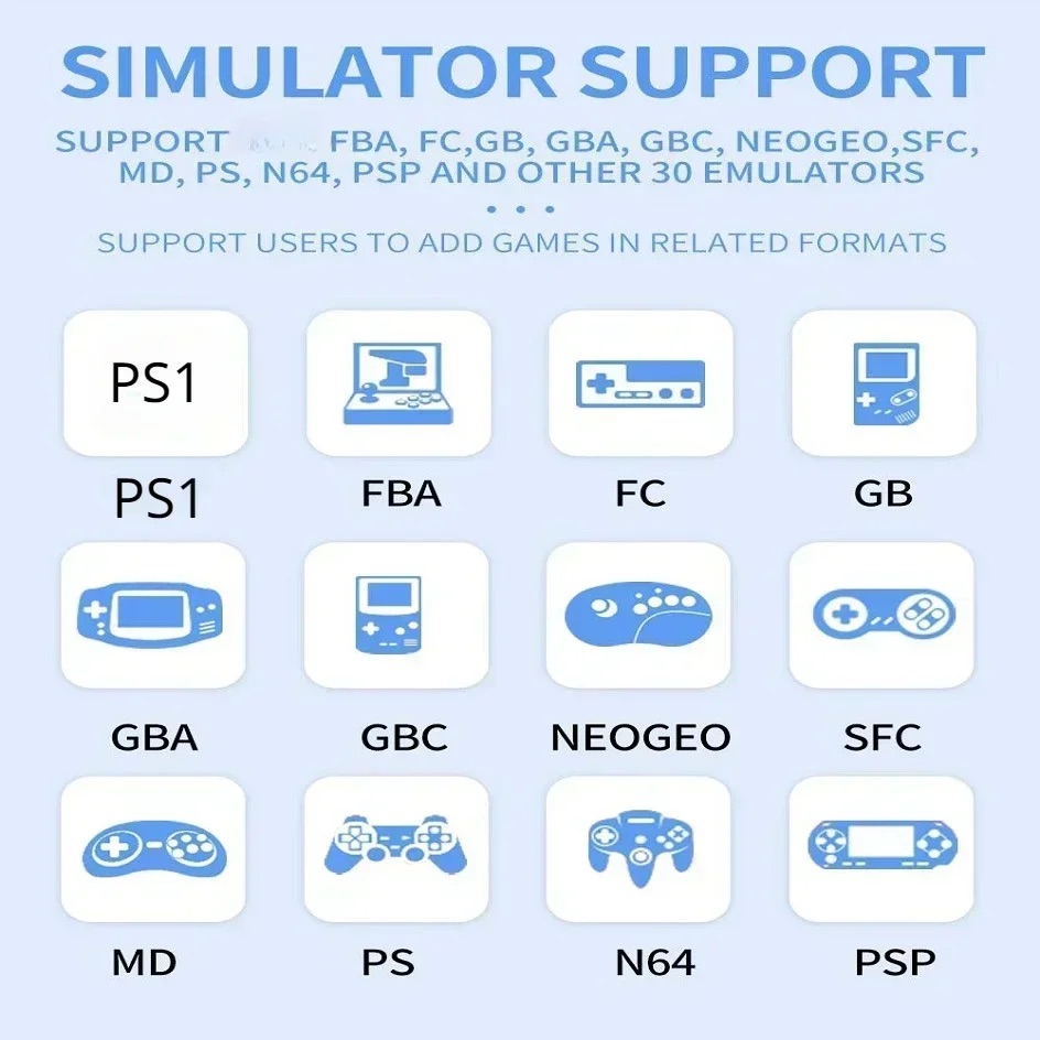 Consola de Juegos Portátil POW - Retro Gaming Emulator reseña y precio