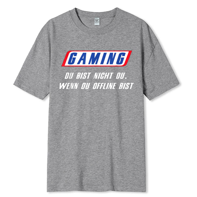 Camiseta divertida alemana Gam - Retro Gaming Ideas reseña y precio