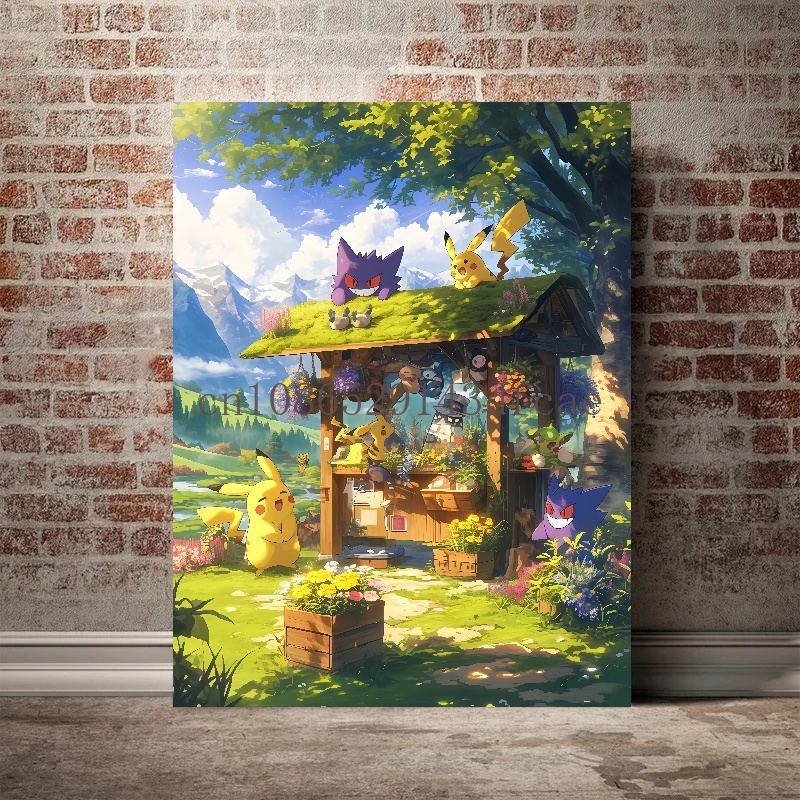 Póster de dibujos animados Ret - Retro Gaming Pokemon reseña y precio