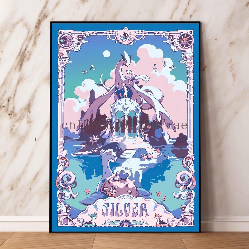 Póster de dibujos animados Ret - Retro Gaming Pokemon reseña y precio