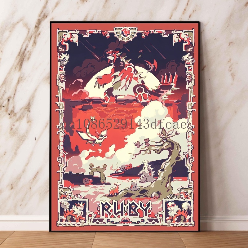 Póster de dibujos animados Ret - Retro Gaming Pokemon reseña y precio