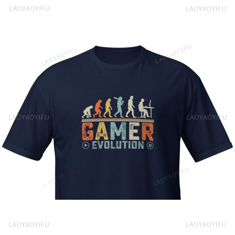 Camiseta Gamer Evolution, cami - Retro Gaming Ideas reseña y precio