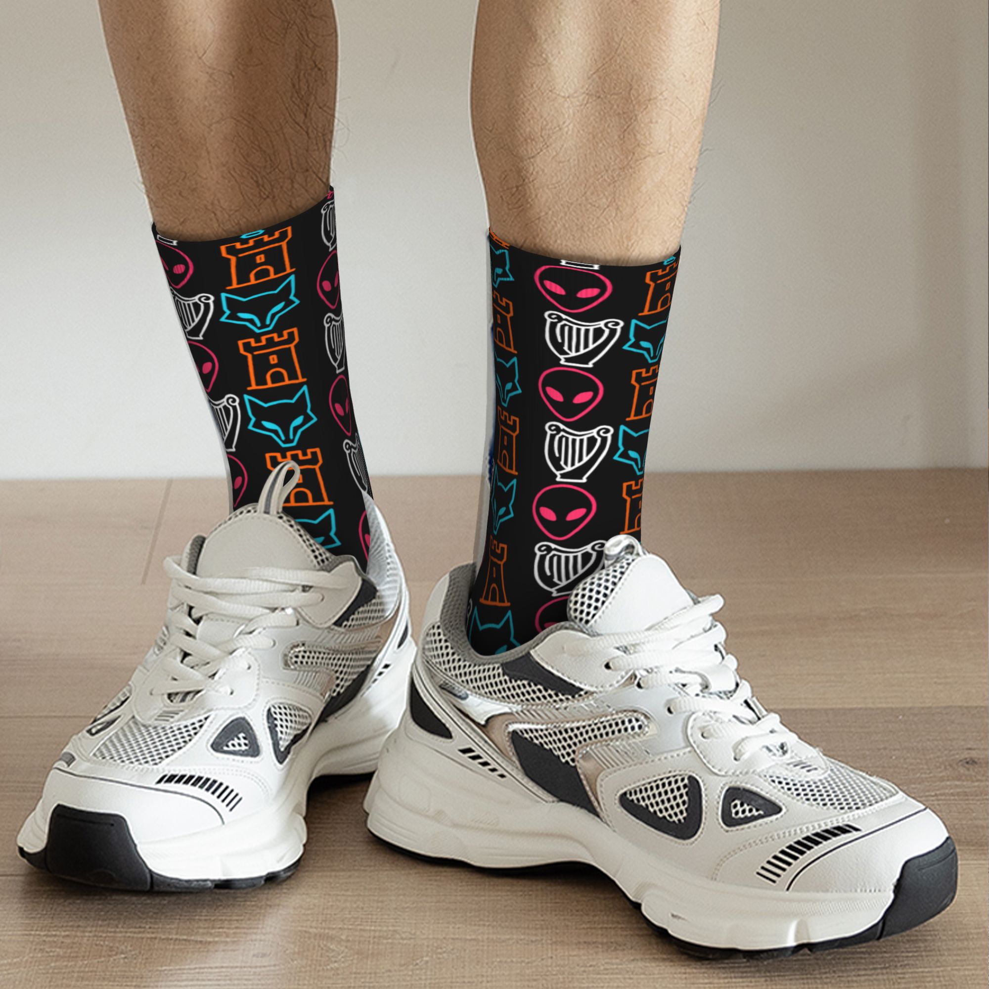 Calcetines deportivos retro de - Retro Gaming Youtube reseña y precio