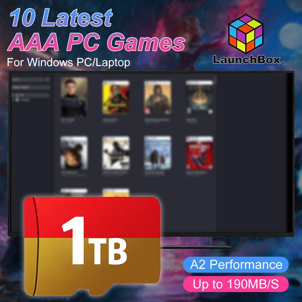 Tarjeta TF de 1TB para Juegos  - Retro Gaming Windows reseña y precio