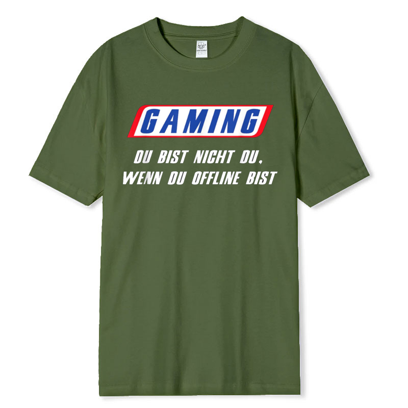 Camiseta divertida alemana par - Retro Gaming Ideas reseña y precio