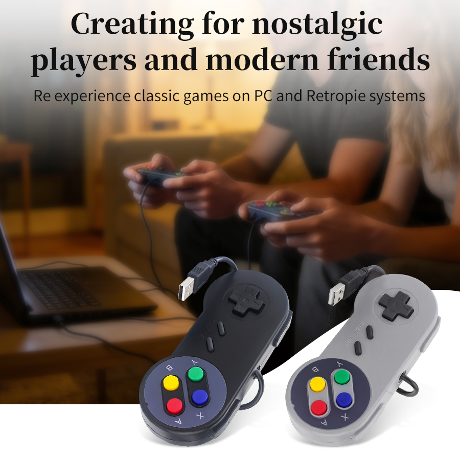 Mando de Juego Retro USB para  - Retro Gaming Windows reseña y precio