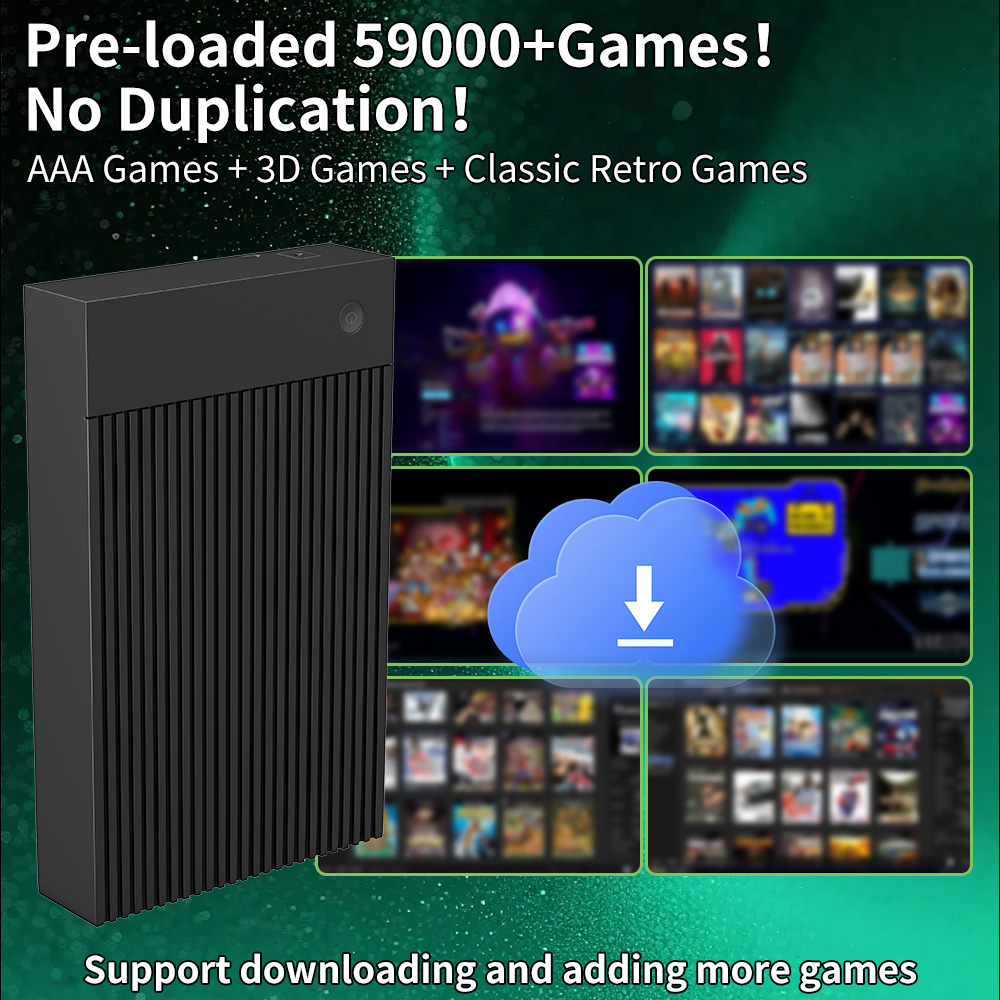 Hyper Base MIX 4T Retro HDD co - Retro Gaming Emulator reseña y precio