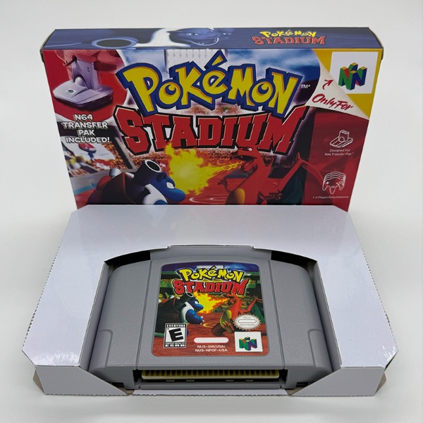 Cartucho de Juego Pokemon Stad - Retro Gaming Pokemon reseña y precio