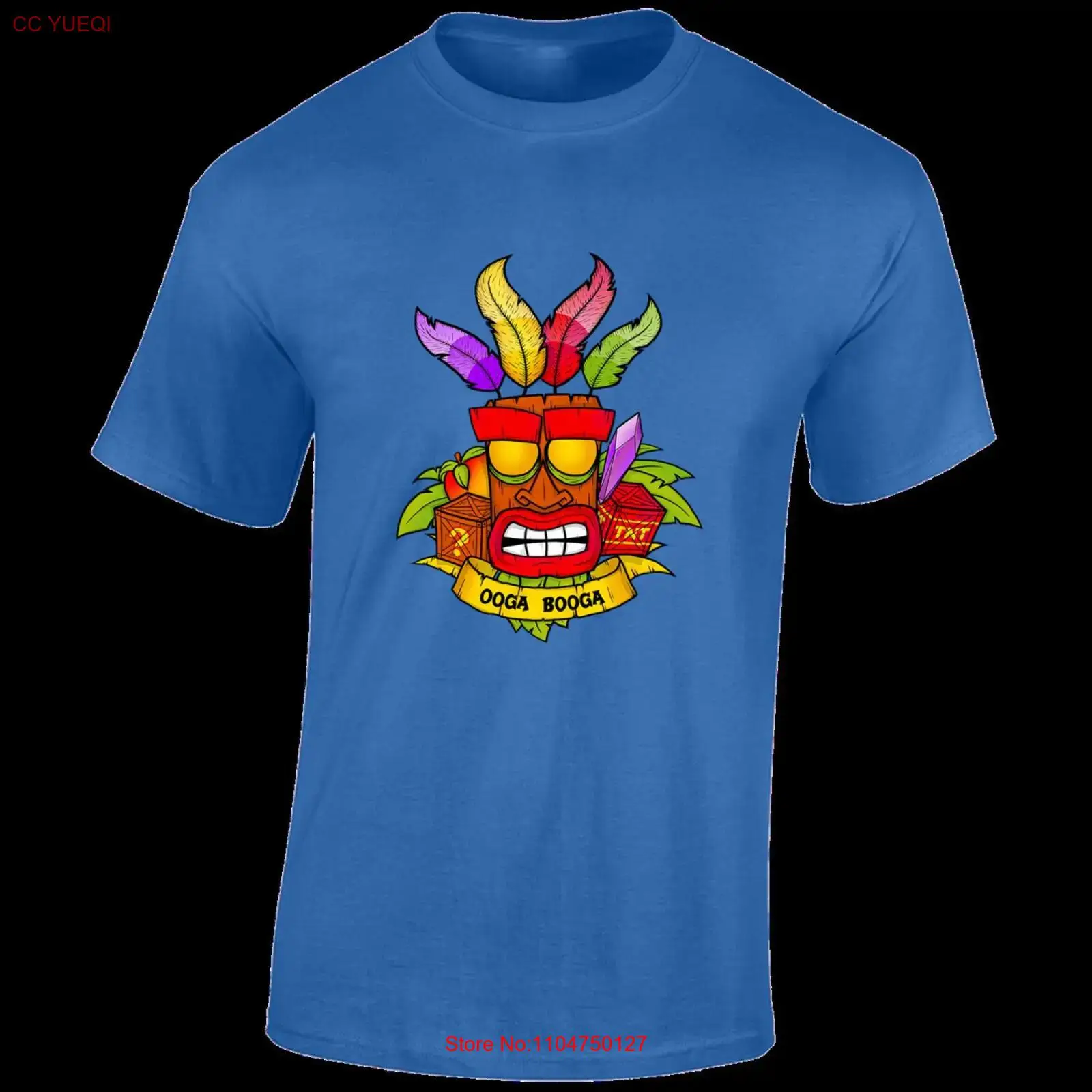 Camiseta Oga Booga Crash para  - Retro Gaming Ps3 reseña y precio
